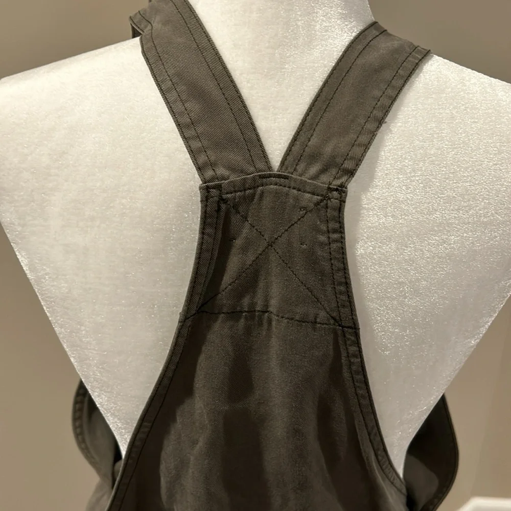 WILFRED FREE OLIVE OVERALLS SIZE XS - Picture 5 of 6